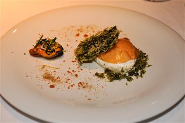 Arzak, Dusted Egg and mussel
