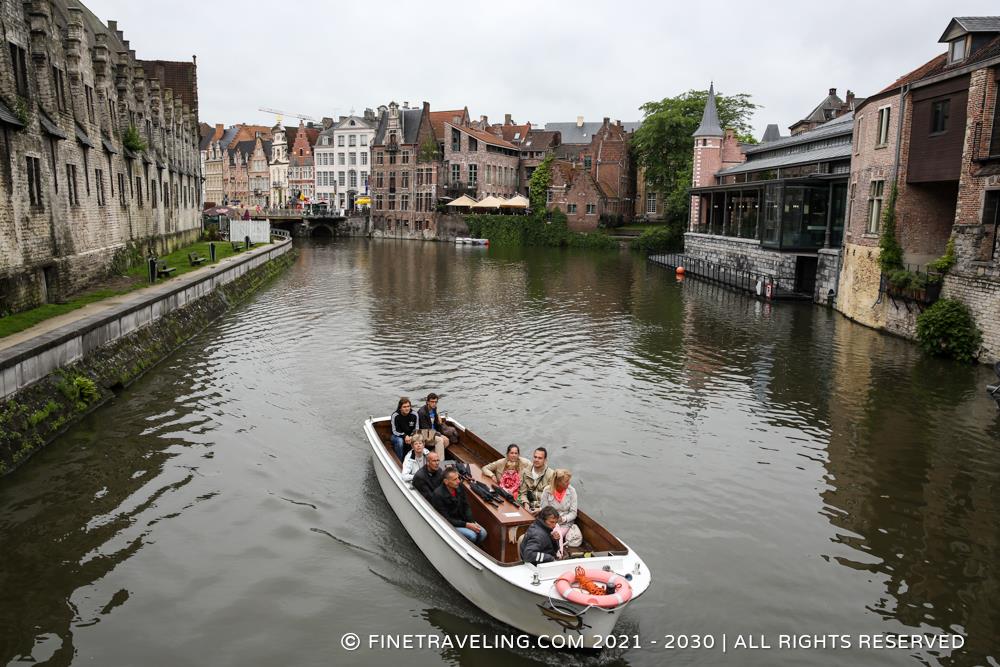 ghent canal boat tour